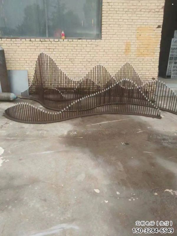 步行街假山雕塑,鍛造景觀雕塑,鏤空方式 步行街假山雕塑,鍛造景觀雕塑,鏤空方式