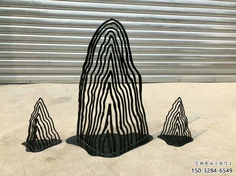 街道假山雕塑,鍛造景觀雕塑,古銅效果 街道假山雕塑,鍛造景觀雕塑,古銅效果