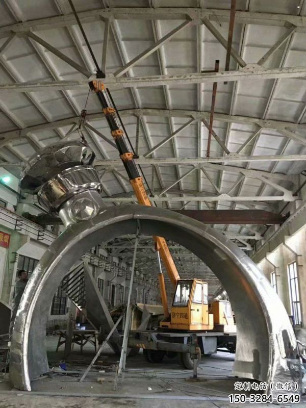 廣場戒指雕塑 廣場戒指雕塑