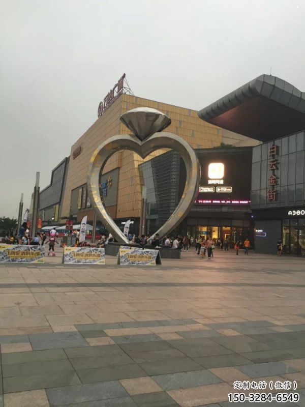 酒店戒指雕塑 酒店戒指雕塑