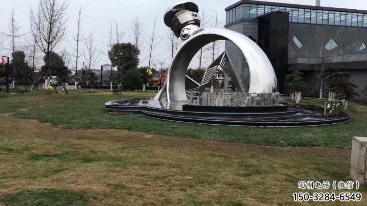 鏡面指環雕塑 鏡面指環雕塑