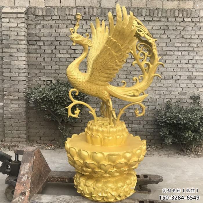 孔雀雕塑定制，村標(biāo)概念，景觀銅孔雀雕塑廠家預(yù)定?