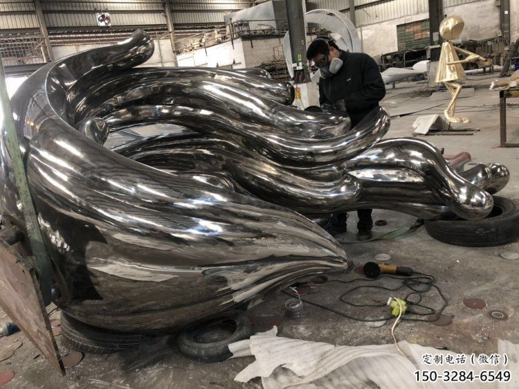 波浪雕塑制造,酒店擺件,不銹鋼波浪雕塑選定 波浪雕塑制造,酒店擺件,不銹鋼波浪雕塑選定