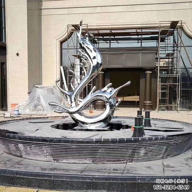 酒店浪花雕塑 酒店浪花雕塑