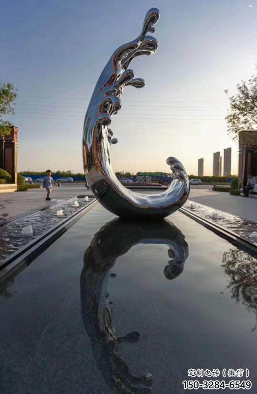 游樂場浪花雕塑 游樂場浪花雕塑