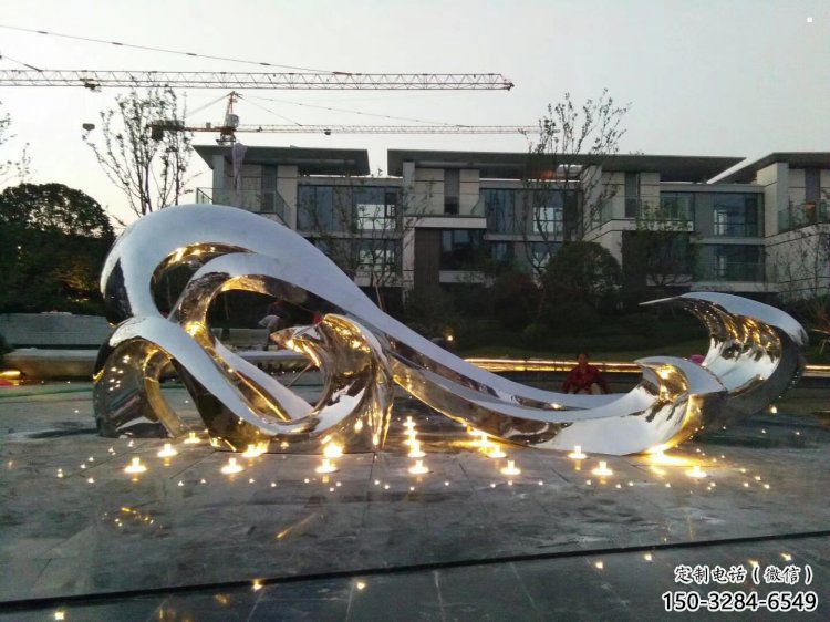 鏤空水花雕塑 鏤空水花雕塑