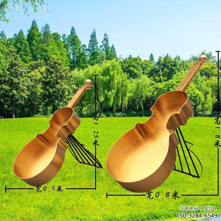 小提琴雕塑訂做,美陳雕塑,烤漆提琴雕塑批發 小提琴雕塑訂做,美陳雕塑,烤漆提琴雕塑批發