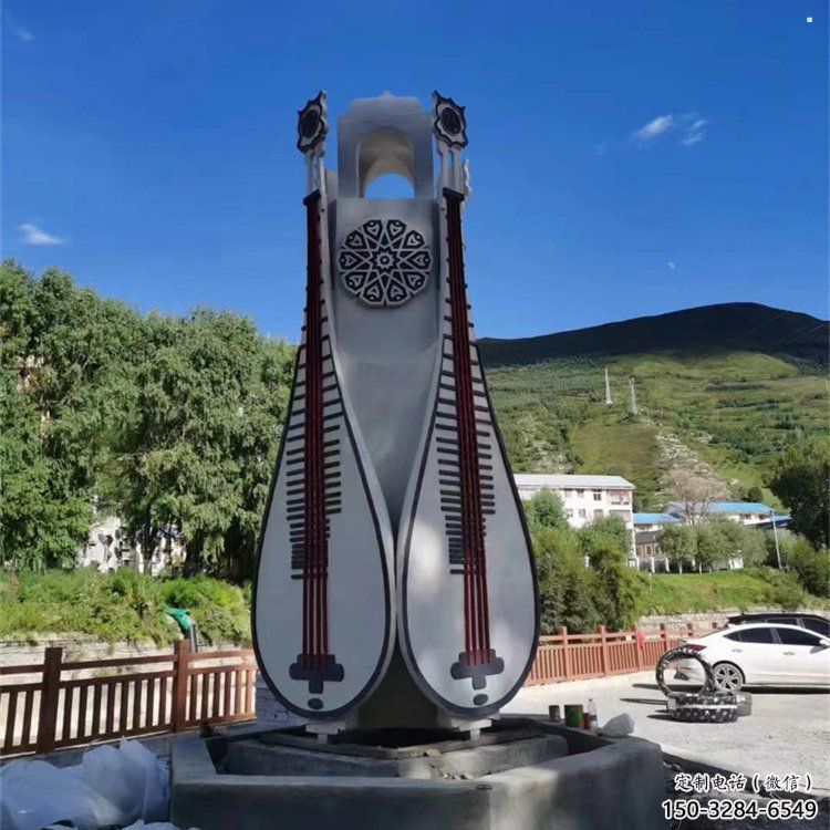 室內(nèi)琵琶雕塑