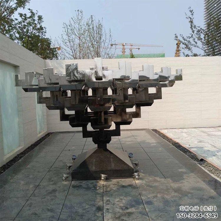 方塊雕塑供給，景觀雕塑，不銹鋼方塊雕塑選定