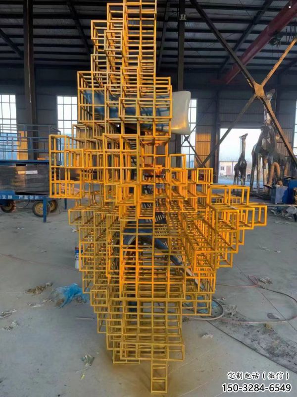 街頭積木雕塑 街頭積木雕塑