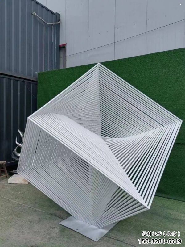 酒店正方形雕塑 酒店正方形雕塑