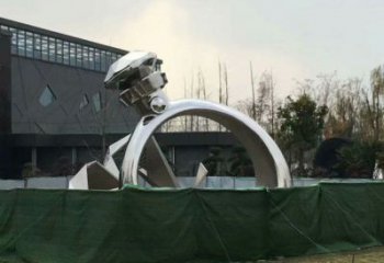 室內(nèi)戒指雕塑