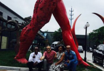 人字雕塑廠,白鋼構(gòu)件,彩色不銹鋼人字雕塑觀賞型