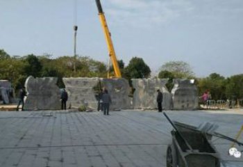 甲骨文雕塑展品，景觀概念，不銹鋼甲骨文雕塑優選