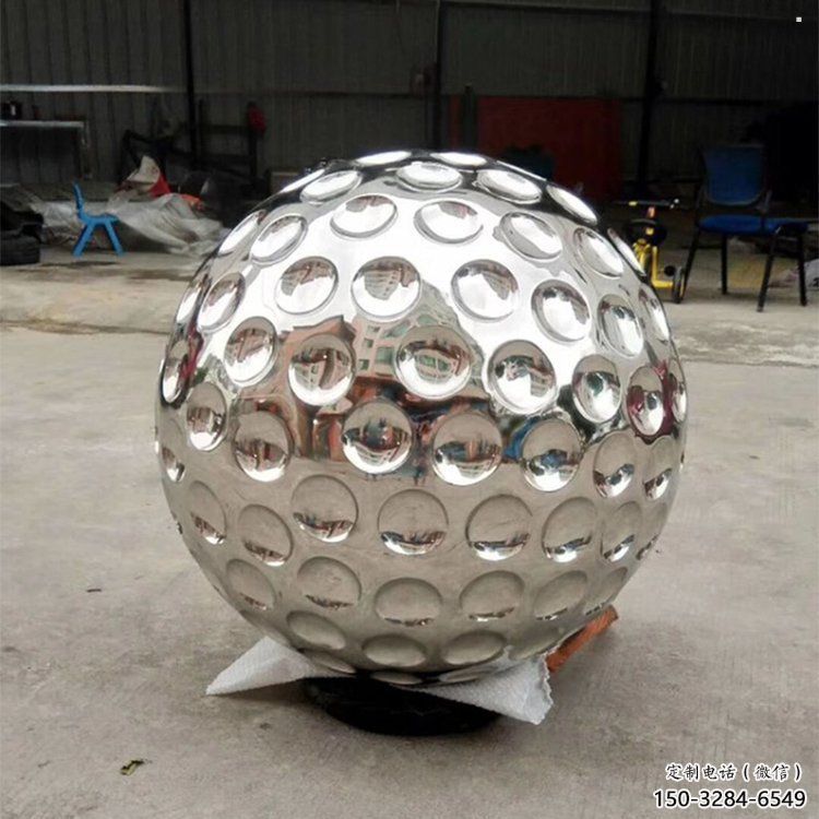 圓球雕塑供給，室外雕塑，不銹鋼圓球雕塑生產(chǎn)商