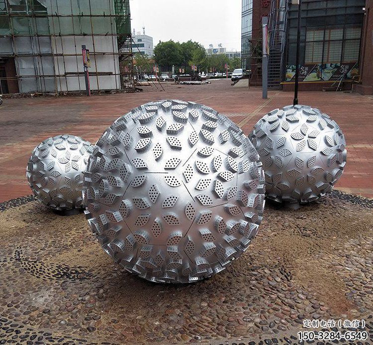 圓球雕塑供應，城市雕塑，不銹鋼圓球雕塑制造
