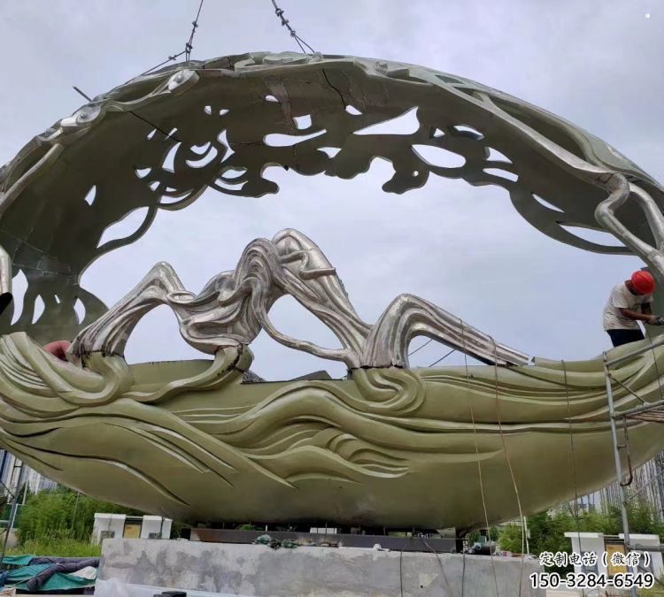 空心球雕塑點擊,城區小品,鏤空空心球雕塑承接 空心球雕塑點擊,城區小品,鏤空空心球雕塑承接