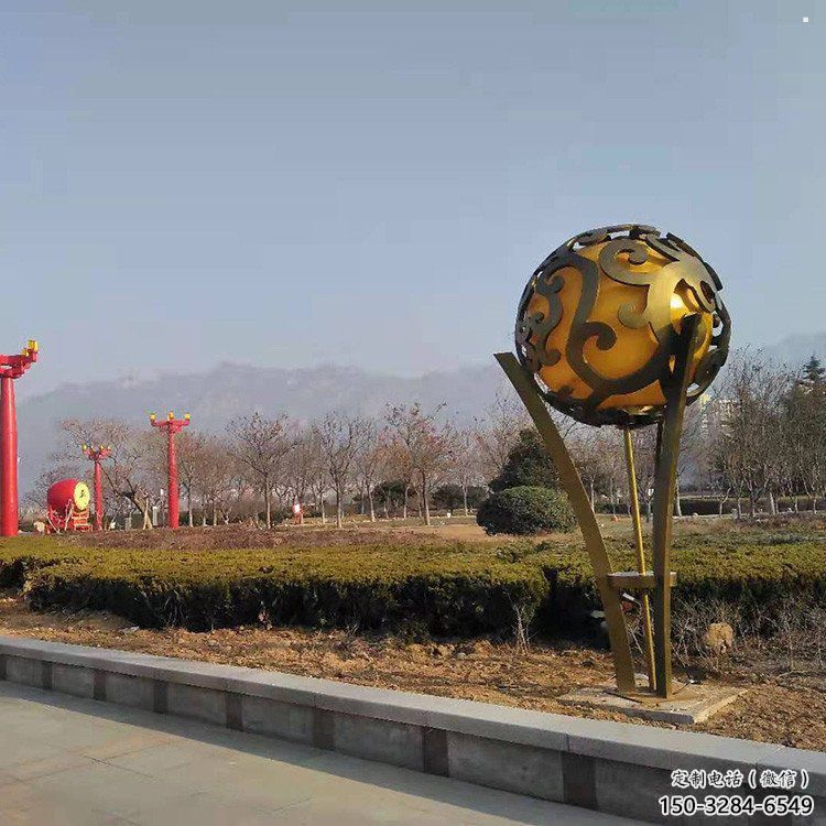 空心球雕塑生產商,動態雕塑,鏤空空心球雕塑定制 空心球雕塑生產商,動態雕塑,鏤空空心球雕塑定制