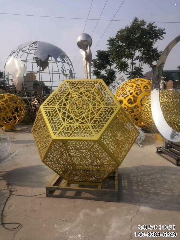 棱面球雕塑指用,中式工藝,公園鏤空棱面球雕塑指用 棱面球雕塑指用,中式工藝,公園鏤空棱面球雕塑指用