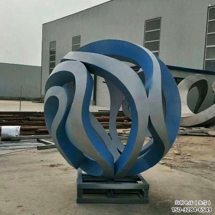 鏤空球雕塑供求，露天雕塑，廣場異形鏤空球雕塑制作