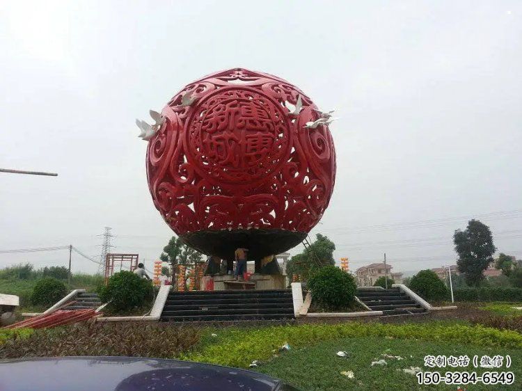 圓球雕塑服務商,街道標識,景觀烤漆圓球雕塑定制 圓球雕塑服務商,街道標識,景觀烤漆圓球雕塑定制
