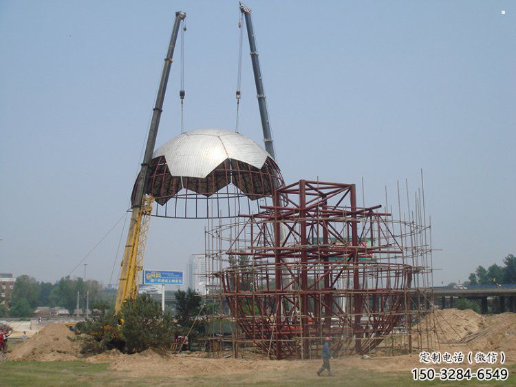 園林足球雕塑 園林足球雕塑