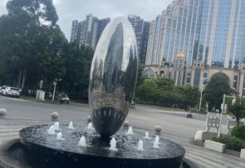 圓球雕塑常用，街道標(biāo)識(shí)，廣場(chǎng)圓球噴泉雕塑常用