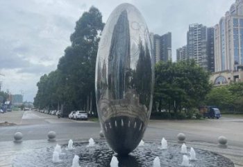圓球雕塑服務(wù)商，歐式風(fēng)格，不銹鋼圓球噴泉雕塑供需