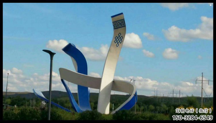 現代絲帶雕塑承接,歐式風格,不銹鋼絲帶雕塑精選 現代絲帶雕塑承接,歐式風格,不銹鋼絲帶雕塑精選