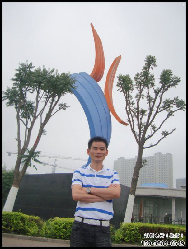 中式絲帶雕塑 中式絲帶雕塑