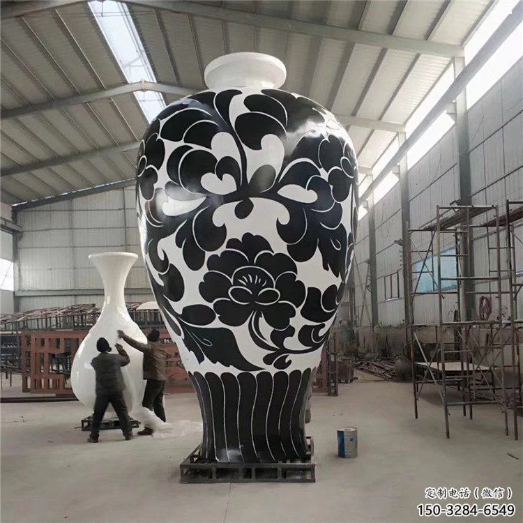 村口花瓶雕塑 村口花瓶雕塑