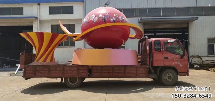 花瓶雕塑訂做，城市裝飾，景觀玻璃鋼花瓶雕塑展品