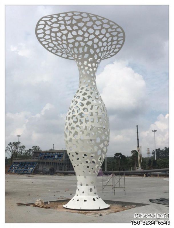 花瓶雕塑制作,城市裝飾,不銹鋼鏤空花瓶雕塑標準 花瓶雕塑制作,城市裝飾,不銹鋼鏤空花瓶雕塑標準