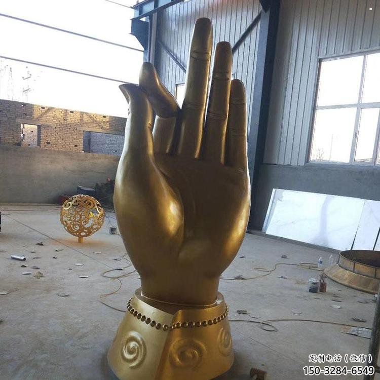 烤漆佛手雕塑 烤漆佛手雕塑