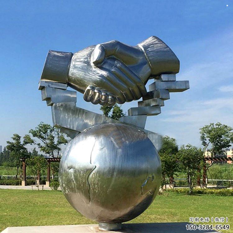 握手雕塑提供,室外雕塑,不銹鋼握手雕塑指用廠家 握手雕塑提供,室外雕塑,不銹鋼握手雕塑指用廠家