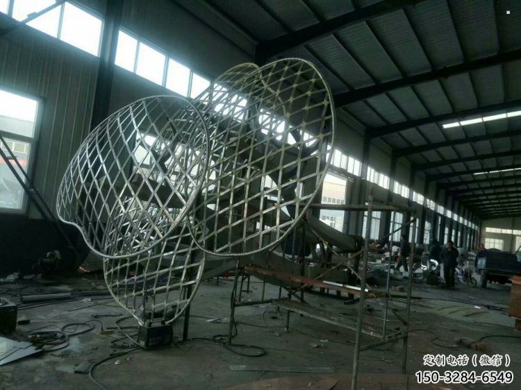 蘑菇樹雕塑選用，多彩藝術，鏤空蘑菇樹雕塑展品