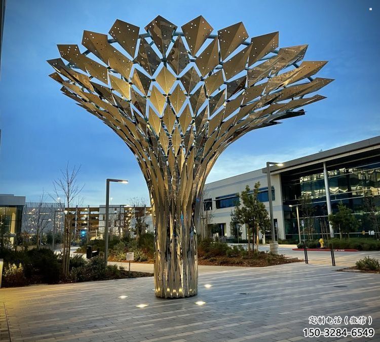 傘樹雕塑制作選用,景區案例,植物景觀雕塑制造商 傘樹雕塑制作選用,景區案例,植物景觀雕塑制造商