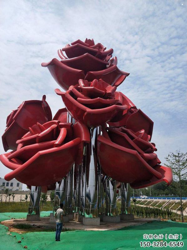花樹雕塑生產(chǎn)商，戶外雕塑，不銹鋼花樹雕塑生產(chǎn)廠家