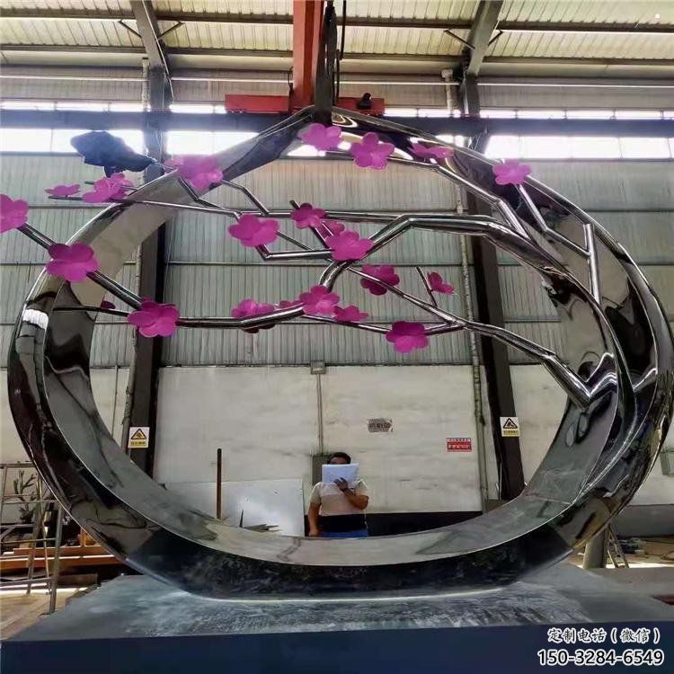 梅花樹雕塑定做,美陳雕塑,不銹鋼梅花樹雕塑廠家 梅花樹雕塑定做,美陳雕塑,不銹鋼梅花樹雕塑廠家