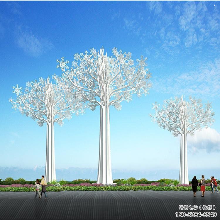 景觀雪花雕塑 景觀雪花雕塑