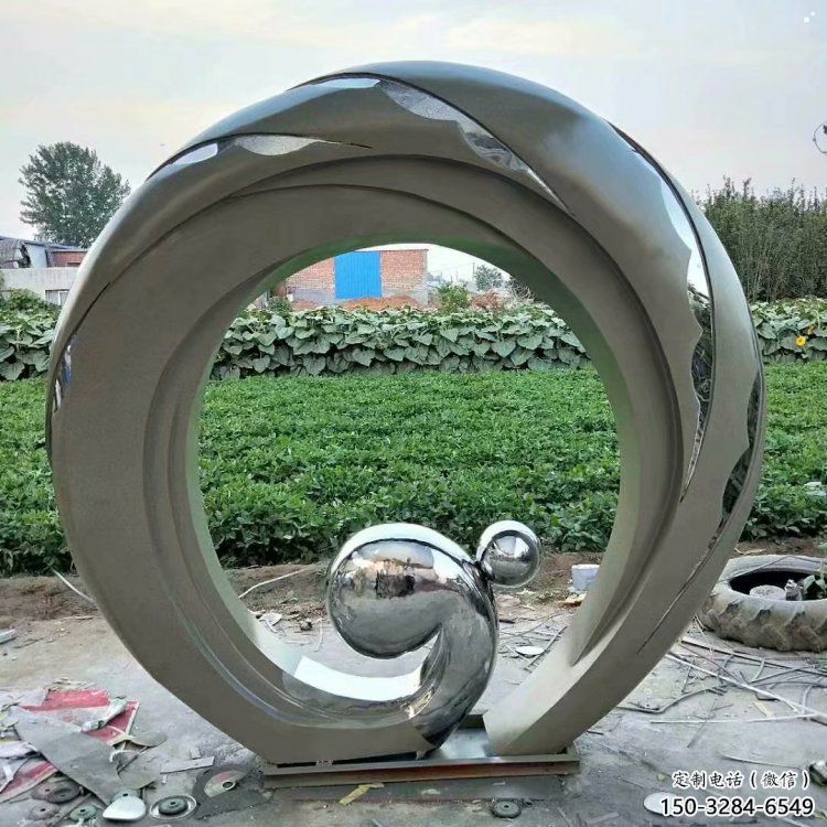 水珠雕塑 水珠雕塑