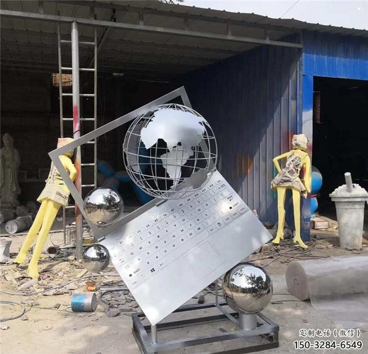 商業(yè)街電腦雕塑 商業(yè)街電腦雕塑