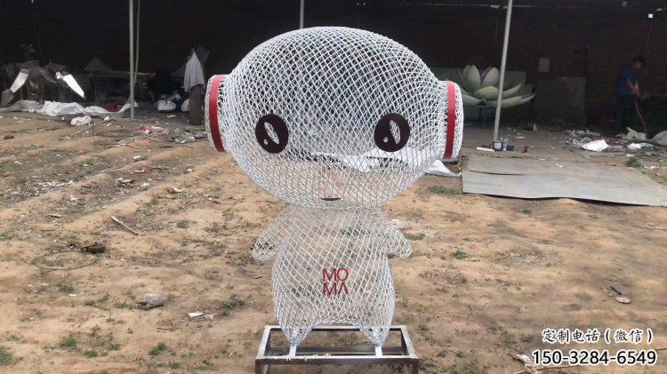 鏤空人物雕塑廠家,編織工藝,公園廣場戶外卡通人物雕塑 鏤空人物雕塑廠家,編織工藝,公園廣場戶外卡通人物雕塑