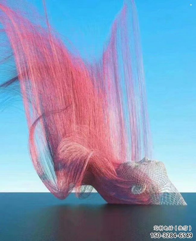 鏤空人物雕塑常用，景觀概念，鐵藝人物雕塑展品