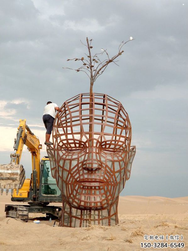 鐵藝人頭像雕塑制造商,室外軟裝,鏤空人頭像雕塑制作承接 鐵藝人頭像雕塑制造商,室外軟裝,鏤空人頭像雕塑制作承接