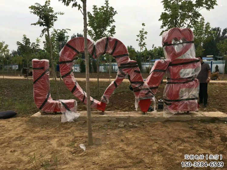 景觀love雕塑造型供需，廣場雕塑，不銹鋼love雕塑選用
