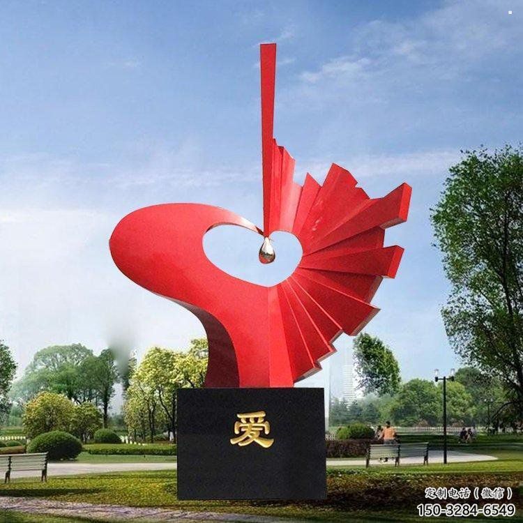 愛心雕塑制造商,城市雕塑,不銹鋼愛心雕塑觀賞型 愛心雕塑制造商,城市雕塑,不銹鋼愛心雕塑觀賞型