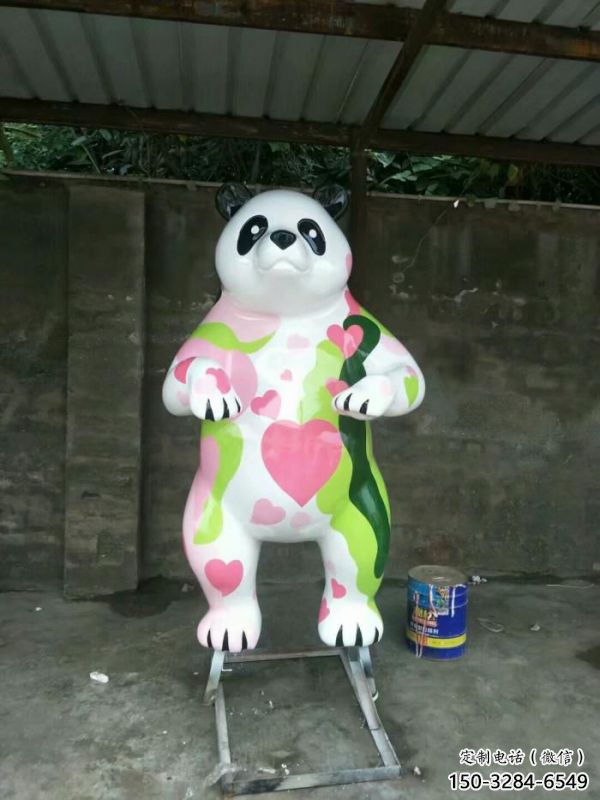 熊貓雕塑常用,景觀概念,彩繪熊貓雕塑廠家展品 熊貓雕塑常用,景觀概念,彩繪熊貓雕塑廠家展品