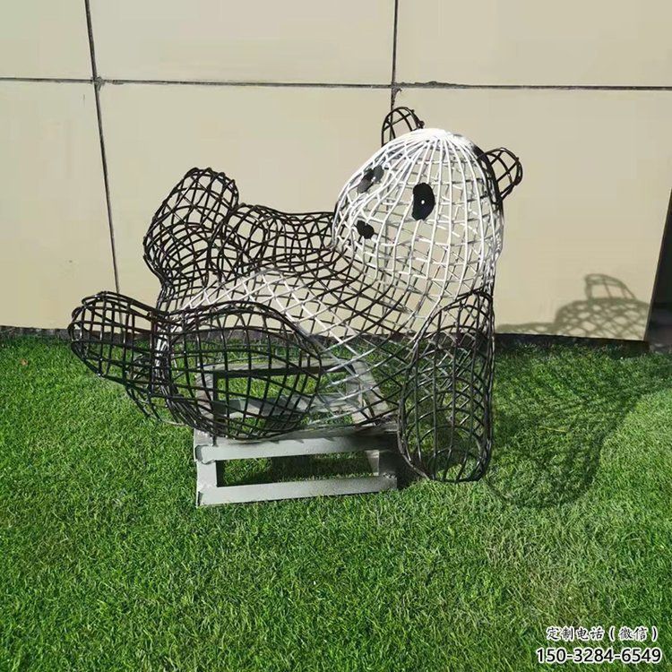 熊貓雕塑制作,標識雕塑,鏤空熊貓雕塑廠家優選 熊貓雕塑制作,標識雕塑,鏤空熊貓雕塑廠家優選
