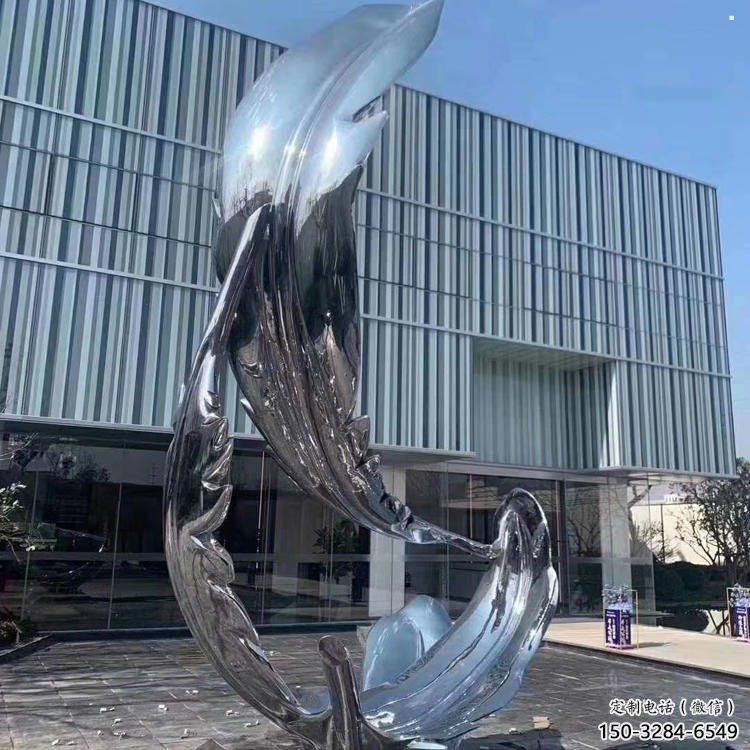 羽毛雕塑訂做，景區(qū)雕塑，鏡面羽毛雕塑定價(jià)